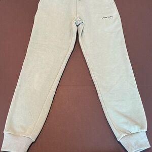 Spark Paws Sage Green Fleece Jogger Sweatpants Size S